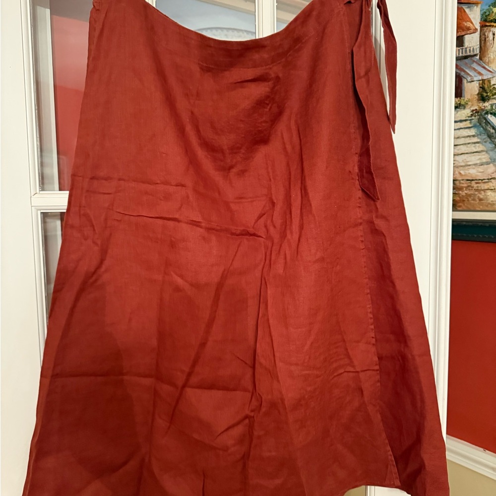 Rust Orange Women's Skirt